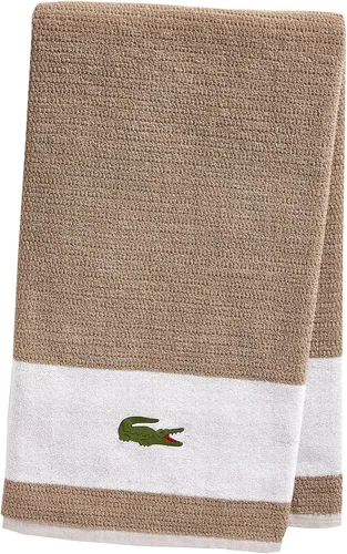Miniatura 10 de Lacoste Match - Toalla de baño, 100% algodón, 600 GSM, 30 x 52 pulgadas, acantilado