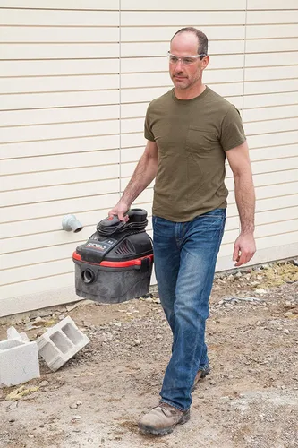 Miniatura 5 de Ridgid 50313 4000 rv Portable Wet Dry aspiradora, 4-Gallon Small Wet Dry Vac con 5,0 Pico HP Motor, Pro – Manguera, asa ergonómica, cable, puerto