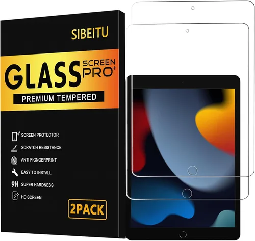 Miniatura 15 de SIBEITU Protector de pantalla para iPad Mini 5/4ª generación, dureza 9H, protector de película de vidrio templado de 7.9 pulgadas (paquete de 2)