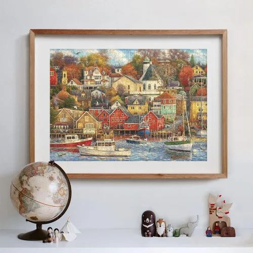 Miniatura 6 de Clementoni 1500 el. HQ Good Times Harbor [Puzzle]