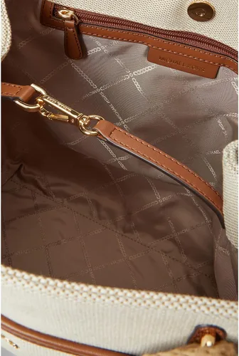 Miniatura 3 de Michael Kors Talia - Bolsa grande de agarre natural equipaje talla única, NaturalEquipaje