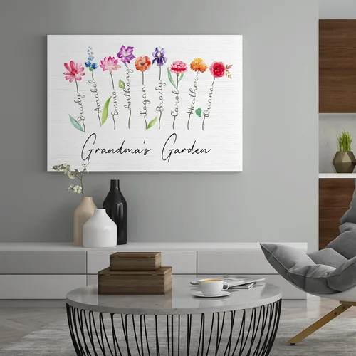 Miniatura 3 de Regalos geniales para abuela, regalos para el día de la madre, lienzo de jardín para abuelas, regalos para abuela, regalos para abuela, nana, gigi