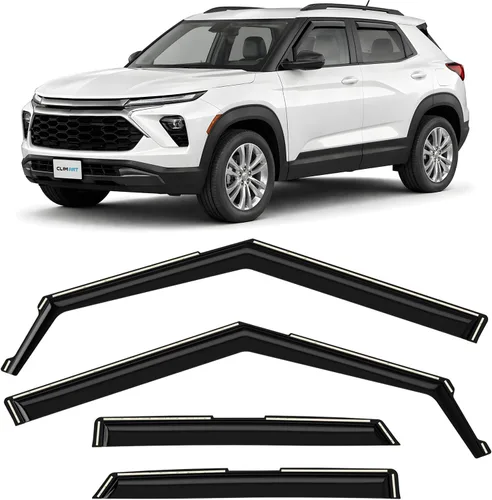 Miniatura 9 de CLIM ART Protectores de lluvia increíblemente duraderos en el canal para Hyundai Elantra 2017-2020 Sedán, deflectores de ventana originales, viseras