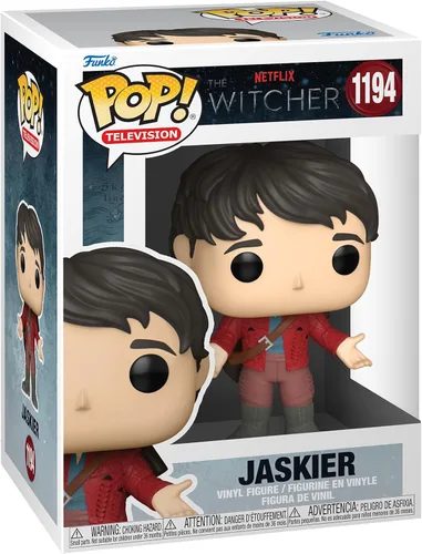 Funko POP Pop! TV: Witcher - Jaskier (Red Outfit) Multicolor Estándar