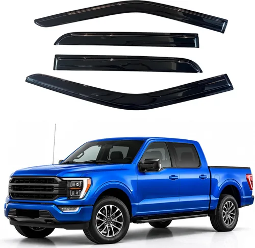 Miniatura 198 de Visor para ventana IG para Hyundai Venue 2020-2023, protector contra la lluvia, adhesivo extra duradero, deflector de viento para lado