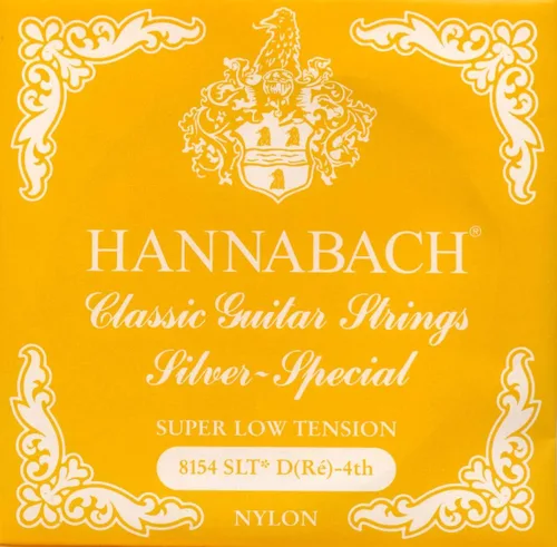 Miniatura 33 de Cuerdas para guitarra clásica Series 815 High tension Silver special E1 single string