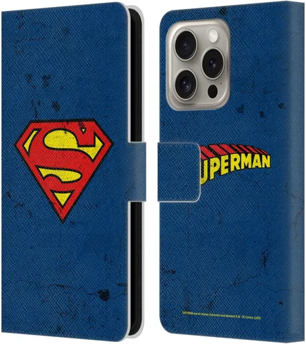 Miniatura 13 de Head Case Designs Funda de piel con licencia oficial de Superman DC Comics con logotipos negros y rojos compatible con Apple iPhone 11