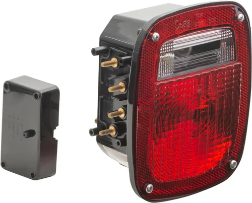 Miniatura 12 de Grote 54672 Luces LED Ovaladas de 6" de Parada/Cola/Giro con Luces de Reversa Integradas - Terminación de Pin Macho Rojo