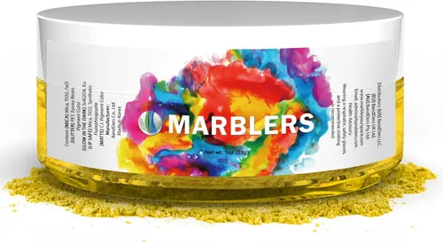 MARBLERS - Polvo de mica de grado cosmético, nacarado, no tóxico, vegano, libre de crueldad, sombra de ojos, esmalte de uñas, arte de uñas,