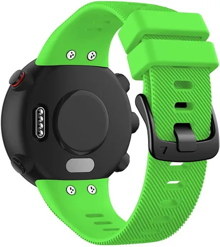 Miniatura 12 de REYDA Correa de silicona compatible con Garmin Swim 2/Forerunner 45, suave, flexible, transpirable, correa de reloj de silicona deportiva