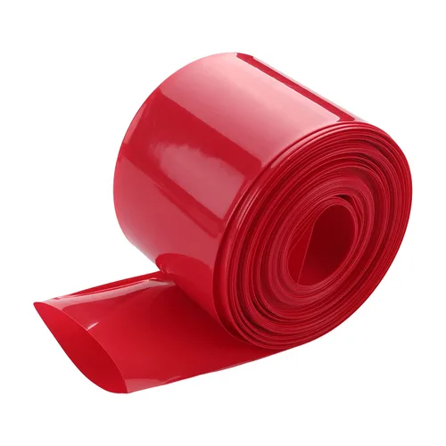 Othmro Kit de tubos termorretráctiles de batería de 32.8 pies, tubo termorretráctil de PVC con aislamiento de ancho de 1.97 pulgadas, tubo retráctil