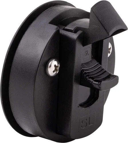 Miniatura 6 de Pestillo de plástico negro de 2 pulgadas, para escotilla de cubierta marina, pestillo de arrastre para puerta de cubierta marina, pestillo redondo