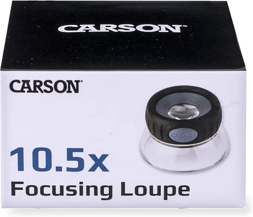 Miniatura 6 de Carson LumiLoupe Plus Lupa de lupa de soporte enfocable de potencia 10.5x (LO-10)