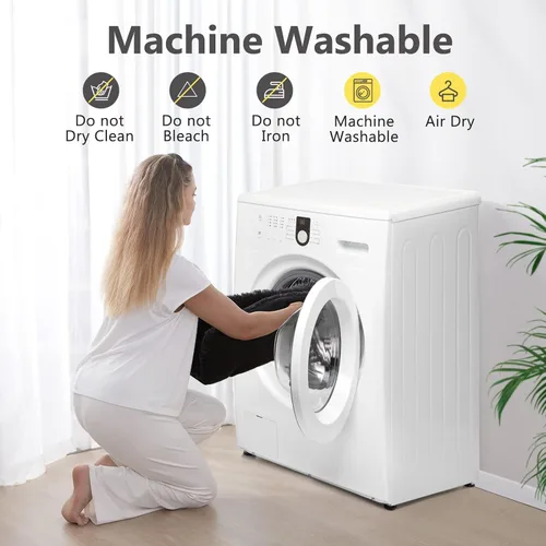 Miniatura 7 de JOEJOY Almohadilla grande para cama para perro, cama de lujo lavable para perros, almohadilla suave antideslizante para perros grandes, medianos