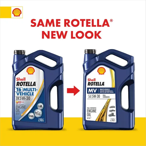 Miniatura 4 de Shell Rotella 550046251 T6 Aceite de motor diésel para vehículos multivehículo 5W-30 totalmente sintético (1 galón, paquete individual)