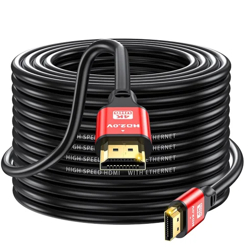 Miniatura 10 de Cables HDMI 8K 48Gbps 2.1 1.5 pies 60HZ, 4K 2.0@120Hz 18GBPS, cable HDMI de alta velocidad, Ultra HD, retorno de audio Ethernet, video 4K, 1080p