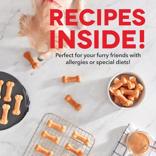 Miniatura 3 de Dash Express Dog Treat Maker - Golosinas DIY en Forma de Hueso - Regalos Personalizados para Perros - Fácil de Limpiar - 8 Huesos, Blanco