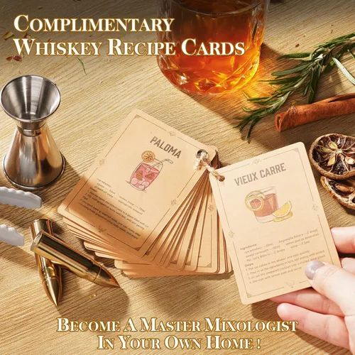 Miniatura 7 de Regalos para marido para él hombres, día de San Valentín, juego reutilizable de piedras de whisky grabadas de acero inoxidable y vasos, regalo