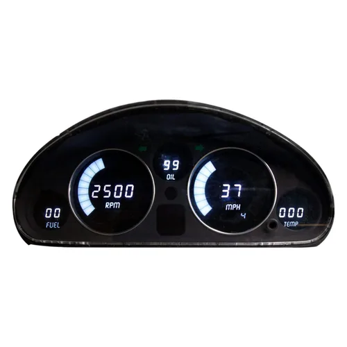 Miniatura 3 de Panel de medidor de repuesto digital LED compatible con Mazda Miata 90-98 Clúster de manómetro de repuesto directo (azul)