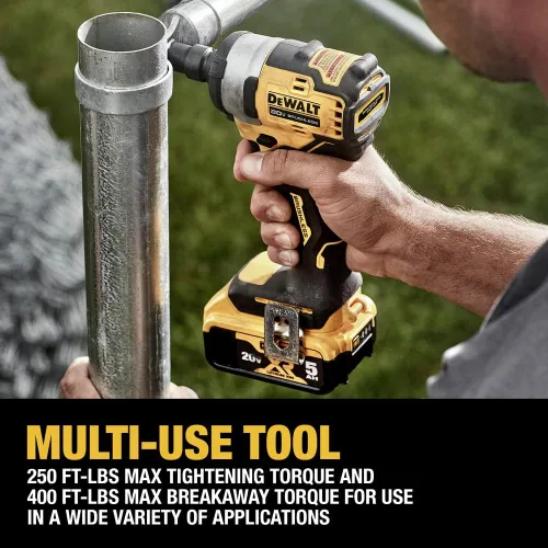 Miniatura 6 de DEWALT DCF911P2 20V MAX* 1/2 pulg. Llave de impacto inalámbrica con kit de yunque de anillo de retención