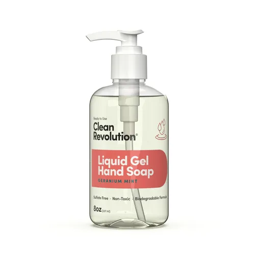 Miniatura 20 de Clean Revolution Jabón de manos en gel líquido, líquido sedoso rico, espuma rápida, enjuague rápido, contiene aceites esenciales reales