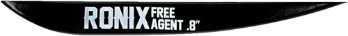 Miniatura 2 de Ronix Aleta de wakeboard Free Agent de 0.8 in (paquete de 2), color negro