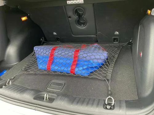 Miniatura 6 de Red de carga organizadora de maletero trasero para Jeep Renegade 2015-2023 – Red de carga estilo piso para SUV – Organizador de maletero de coche