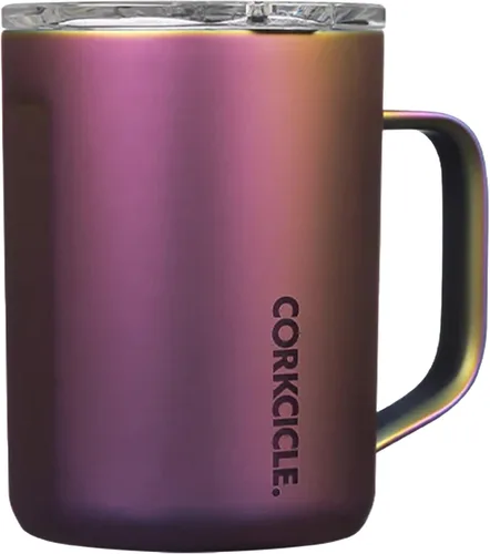 Miniatura 10 de Corkcicle Taza de Café Clásica - Acero Inoxidable con Triple Aislamiento para Viajes - Tapa a Prueba de Roturas - Mantiene la Bebida Caliente por