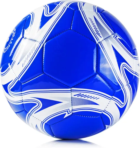 Miniatura 2 de Western Star Balón de fútbol tamaño 3, tamaño 4 y tamaño 5, peso oficial del partido, 6 diseños, jugadores de fútbol para jóvenes y adultos, diseño