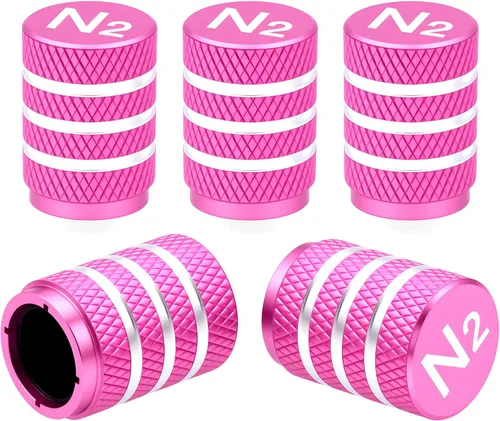 Miniatura 69 de 4 piezas de tapas de válvula de rueda con forma de punta, válvula de rueda de aleación de aluminio con punta, universal para automóviles, SUV