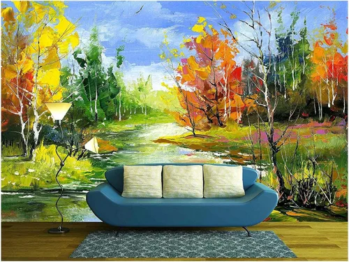 Miniatura 16 de wall26 - Mural adhesivo decorativo para pared (tamaño grande), WMR-WP-X-DD51-66x24x4