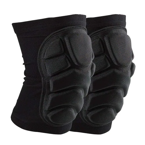 Miniatura 2 de TTIO Rodilleras - Transpirables, suaves, ligeras, acolchadas para esquí, patinaje, snowboard, unisex (M)