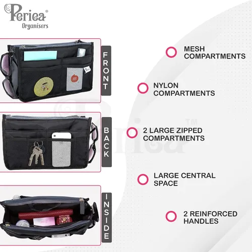 Miniatura 6 de Chelsy Premium - Bolsa rígida o organizador (mediano, morado)