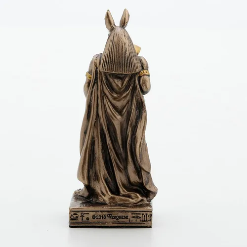 Miniatura 4 de Veronese Design Anubis - Figura coleccionable del Dios de los Muertos, estatua coleccionable de mitología egipcia para decoración del hogar, negro