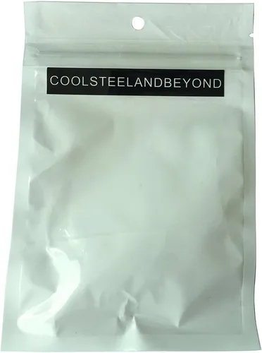 Miniatura 3 de COOLSTEELANDBEYOND Pulsera de cuero trenzado marrón con cruz lateral lateral horizontal negra para hombres y mujeres
