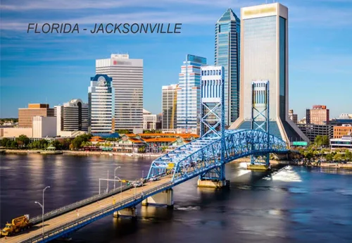 Miniatura 8 de Imanes de nevera para refrigerador de Florida USA United States (1 pieza, estilo: Boca Raton #FL74)