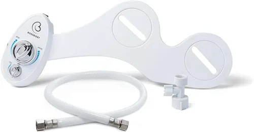 Miniatura 5 de Boss accesorio para bidé baño limpia tu cola tobera dual, propiedad de autolimpieza pulverizador – blanco y negro Blanco azul