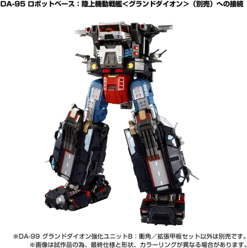 Miniatura 6 de Takara Tomy Diaclone DA-99 Grand Diion Strengthening Unit B: Blind Angle/Extended Deck Set