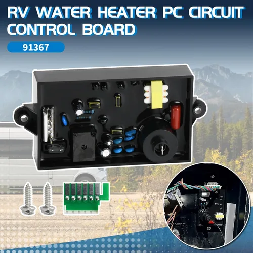 Miniatura 2 de Placa de Circuito de Control PC Compatible con Calentador de Agua para RV Atwood 91367, 93253, 93257, 93307, 91420, 91504, 93865, 91349, G6A-XE