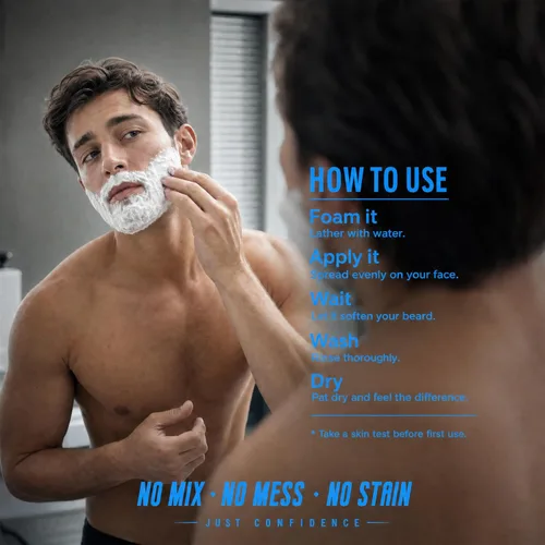 Miniatura 7 de Champú de tinte para barba y cabello negro para hombre 3 en 1, colorante herbario de larga duración para cabello gris, bigote y barba en minutos
