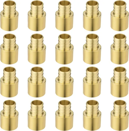 Miniatura 15 de Acoplamiento de engarce de púas PEX de 1 pulgada para tubería PEX-A/B/C (paquete de 15)