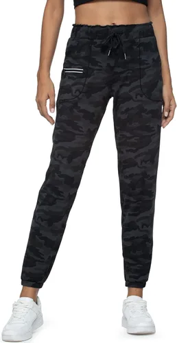 Haowind pantalones deportivos para mujer con bolsillos y cintura elástica, pants cómodos para hacer ejercicio, para deportes, yoga, correr y para