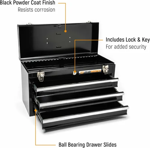 Miniatura 12 de GEARWRENCH Caja de herramientas de 3 cajones - 83151