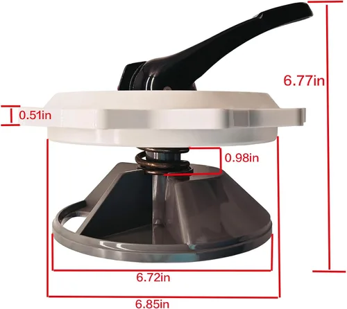 Miniatura 3 de 2 pulgadas 270067 Kit de reemplazo de montaje de válvula superior para Válvula multipuerto Hiflow Top y Side Pool Spa