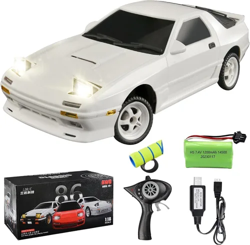 Miniatura 12 de WPL C64-1 Coche RC a escala 1:16 RC Crawler RTR RC Rock Truck 4x4 Modo de vehículo todoterreno 260 Motor Nueva caja de cambios con 3