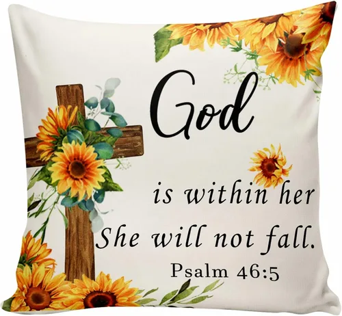 Miniatura 10 de Bee Happy - Funda de almohada de girasol de 18 x 18 pulgadas, fundas de almohada decorativas para primavera y verano con miel de abeja dulce