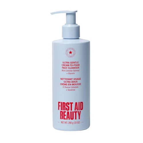 Miniatura 14 de First Aid Beauty - Limpiador facial Pure Skin, elimina eficazmente el maquillaje, la suciedad y las impurezas, limpiador suave deja la piel suave