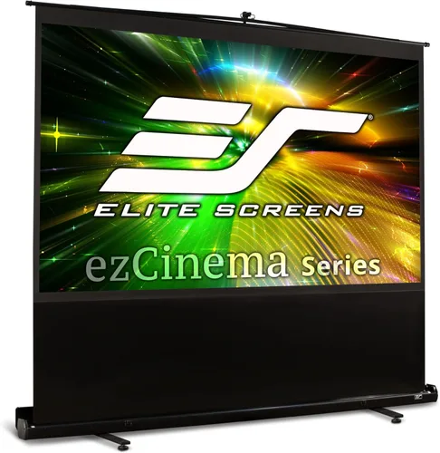 Miniatura 21 de Elite Screens ezCinema 2 pantalla de proyección, 84 pulgadas 16:9, manual de piso con extracción de tijera, portátil para oficina en casa, aula