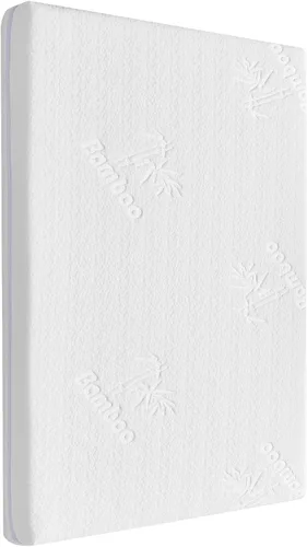 Miniatura 11 de Colchón de moisés de 30 x 15 pulgadas para Dream On Me Lacy: colchón de espuma viscoelástica de gel de doble cara de 2 pulgadas de grosor, apto