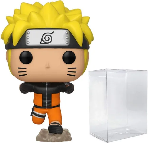 Miniatura 7 de POP Naruto Shippuden - Figura de vinilo de Funko de Naruto Uzumaki (Running) (incluye funda protectora de caja compatible), multicolor, 3.75 pulgadas